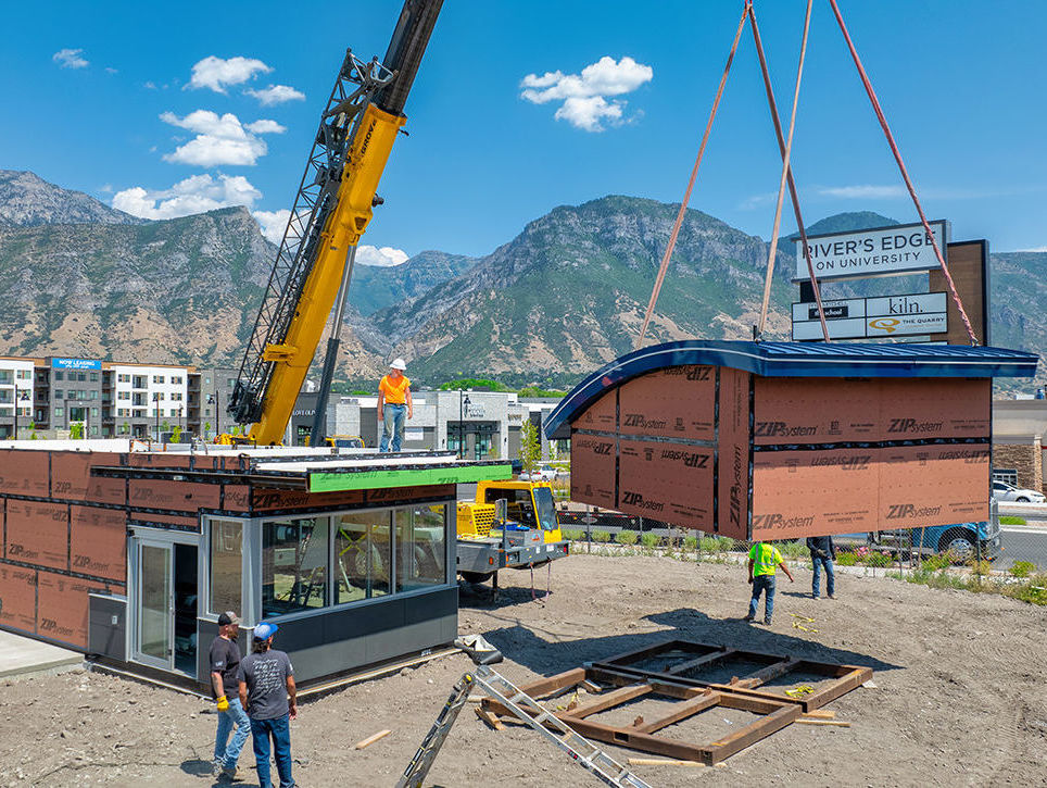 7 Brew Provo Building Drop